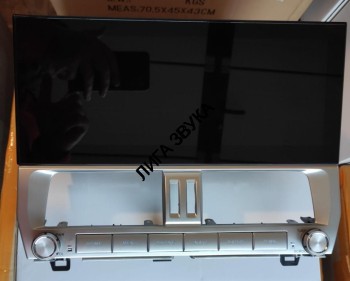 Штатная магнитола Toyota Land Cruiser Prado 150 2017-2022 Carmedia KP-T-12-8128-TS10 / KP-T1211FW монитор 12.3&quot;, Android, 8Гб+128Гб, CarPlay, SIM-слот  Штатная магнитола Toyota Land Cruiser Prado 150 2017-2022 Carmedia KP-T-12-8128-TS10 / KP-T1211FW монитор 12.3", Android, 8Гб+128Гб, CarPlay, SIM-слот 