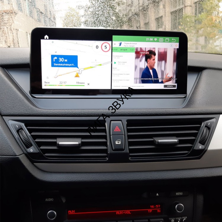 Штатная магнитола BMW X1 E84 2009-2015 авто с монитором CIC Radiola RDL-6239 L