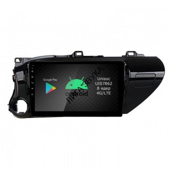 Штатная магнитола Toyota Hilux an120 2015+ Roximo RI-1119 S10 Android Штатная магнитола Toyota Hilux an120 2015 Roximo S10 RI-1119 Android