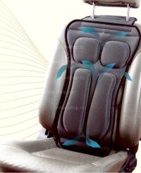 Подушка на спинку сиденья Jusit JS CBL111022 с поддержкой поясницы гелевая