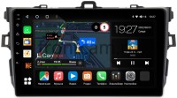 Штатная магнитола Toyota Corolla 10 2006-2013 черная, без воздуховодов Canbox M-Line 4542-9094  Android 4G-SIM, 4/64, DSP, QLed
