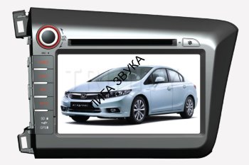 Штатная магнитола Honda Civic sedan 2011-2013 Trinity ms-me1022 Штатная автомагнитола Honda Civic 4D 2012
