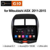 Штатная магнитола Mitsubishi ASX, Citroën C4 AirCross, Peugeot 4008 Roximo Ownice G10 S1631E Android 8.1 