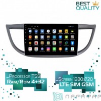 Штатная магнитола Honda CR-V IV 2012-2017 Parafar PF983XHD Android 8.1.0 4G LTE 