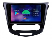 Штатная магнитола Nissan Qashqai, X-Trail 2014+ кондиционер Airoc RM-1213 Android DSP 4G