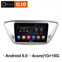 Штатная магнитола Hyundai Solaris 2017+ CarMedia OL-9710-MTK Android 6.0.1 4G LTE