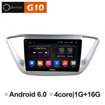 Штатная магнитола Hyundai Solaris 2017+ CarMedia OL-9710-MTK Android 6.0.1 4G LTE CarMedia OL-9710 - Штатная магнитола Hyundai Solaris 2017+ Android 6.0.1 