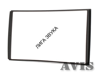 Переходная рамка 2DIN Nissan Tiida / X-Trail / Qashqai / Patrol / Juke  Переходная рамка  для NISSAN TIIDA / X-TRAIL / QASHQAI / PATROL / JUKE, 2DIN