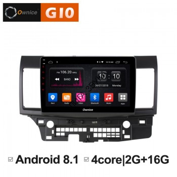 Штатная магнитола Mitsubishi Lancer X 2007-2016 Roximo Ownice G10 S1632E Android 8.1  Штатная магнитола Mitsubishi Lancer X Ownice G10 S1632E Android 8.1 