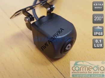Универсальная автомобильная камера с углом обзора 200 градусов Carmedia CM-7566C-EYE Универсальная автомобильная камера с углом обзора 200 градусов Carmedia CM-7566C-EYE