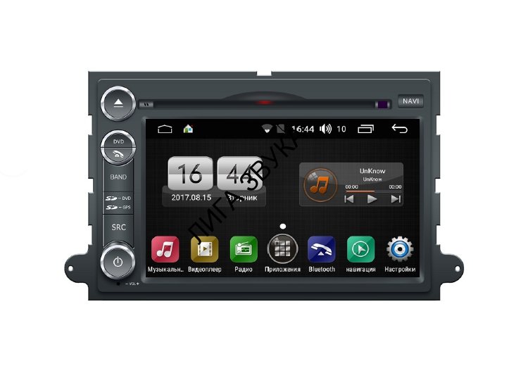 Штатная магнитола Ford Explorer 2005-2010 IV, Expedition III, Five Hundred, Mustang V, Edge I, F-150 XII FarCar L148 Winca s170 Android 6.0
