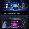 Электронная панель приборов Toyoya Land Cruiser 200 2008-2015 - Carmedia NH-LCD-T01 с сенсорным LCD / ЖК 12.3