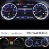 Электронная панель приборов Toyoya Land Cruiser 200 2008-2015 - Carmedia NH-LCD-T01 с сенсорным LCD / ЖК 12.3
