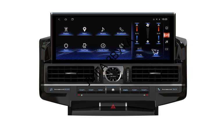 Штатная магнитола Toyota Land Cruiser 200 (2007-15) Top Carmedia ZH-T1206X