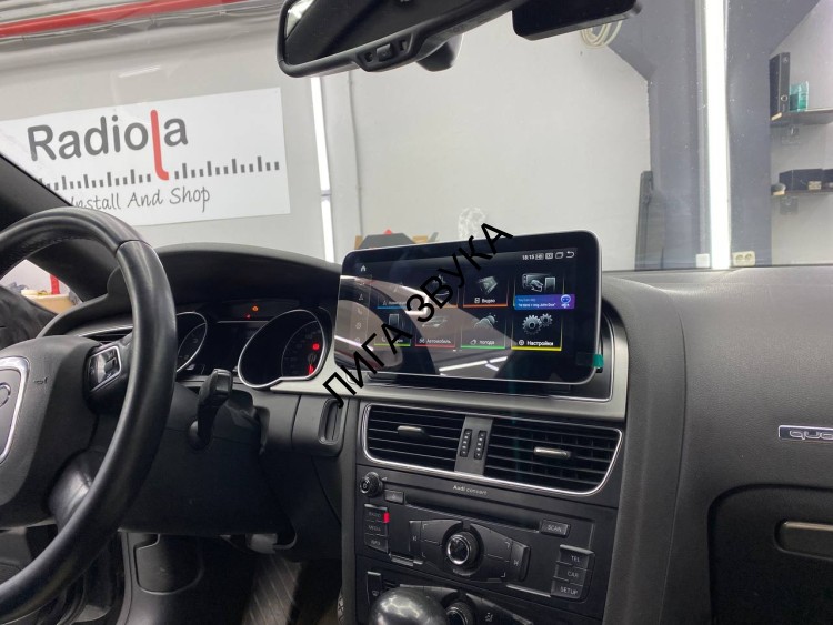 Штатная магнитола Audi Q5 2008-2016 8R Radiola RDL-8202 L Android 