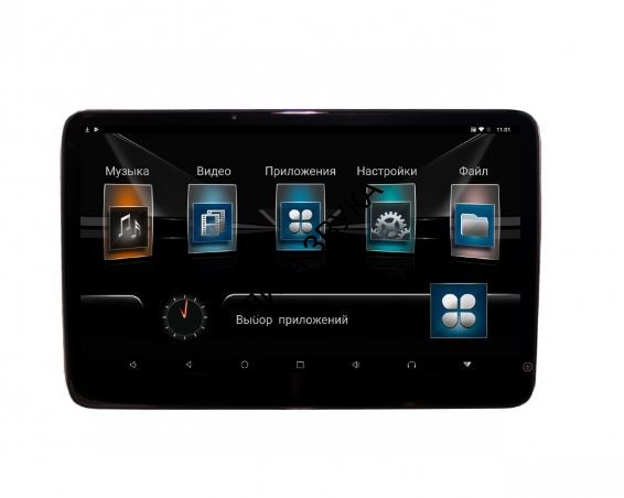 Монитор подвесной на подголовник BMW 5-Series, X5, 7-Series Parafar TechBMW Android 9.0