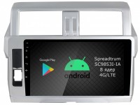 Штатная магнитола Toyota Land Cruiser Prado 2014-2017 Roximo RI-1116 Android 4G CarPlay 