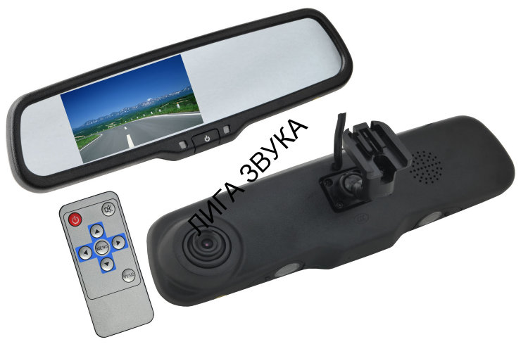 Автомобильное зеркало-видеорегистратор SWAT VDR-FR-27