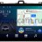 Штатная магнитола Toyota Corolla 10 2006-2013 серая, без воздуховодов Canbox L-Line 4296-9038 Android 4G-SIM, 6/128, TS18, DSP, QLed