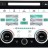 ЖК климат-контроль для Land Rover Range Rover Sport 2013-2017 с вырезом под CD Radiola