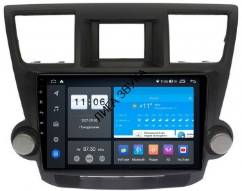 Штатная магнитола Toyota Highlander 2007-2014 крутилки рабочие - PCavto vomi ZX553R10-9863 Android 4G модем Штатная магнитола для Toyota Highlander 2007-2014 (крутилки рабочие) - PCavto vomi ZX553R10-9863 на Android 10, 8-ядер, 2Gb-32Gb, встроен 4G модем