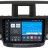 Штатная магнитола Toyota Highlander 2007-2014 крутилки рабочие - PCavto vomi ZX553R10-9863 Android 4G модем