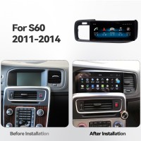 Штатная магнитола Volvo S60/V60 2011-2014 Carmedia JT-V8001 Android, CarPlay, 4G SIM 