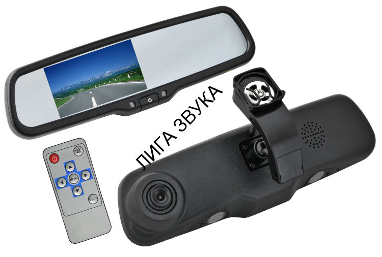 Автомобильное зеркало-видеорегистратор Swat VDR-HY-21