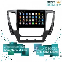 Штатная магнитола Mitsubishi Pajero Sport 2016 + Parafar PF231AHD Android