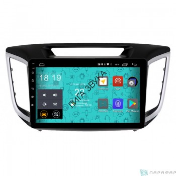Штатная магнитола Hyundai iX-25 2014+, Creta 2015+ Parafar PF407LTX Lite IPS  Parafar PF407Lite - Штатная магнитола Hyundai Creta Android 8.1.0