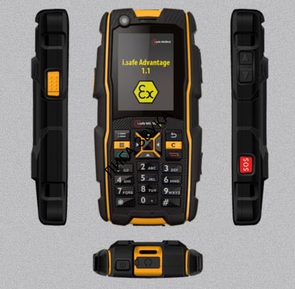 Взрывобезопасный мобильный телефон i-Safe Advantage 1.1 (без камеры)