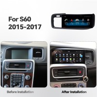 Штатная магнитола Volvo S60/V60 2015-2017 Carmedia JT-V8002 Android, CarPlay, 4G SIM  