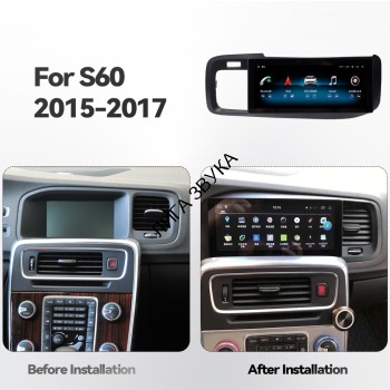 Штатная магнитола Volvo S60/V60 2015-2017 Carmedia JT-V8002 Android, CarPlay, 4G SIM   Штатная магнитола Volvo S60/V60 2015-2017 Carmedia JT-V8002 Android, CarPlay, 4G SIM  