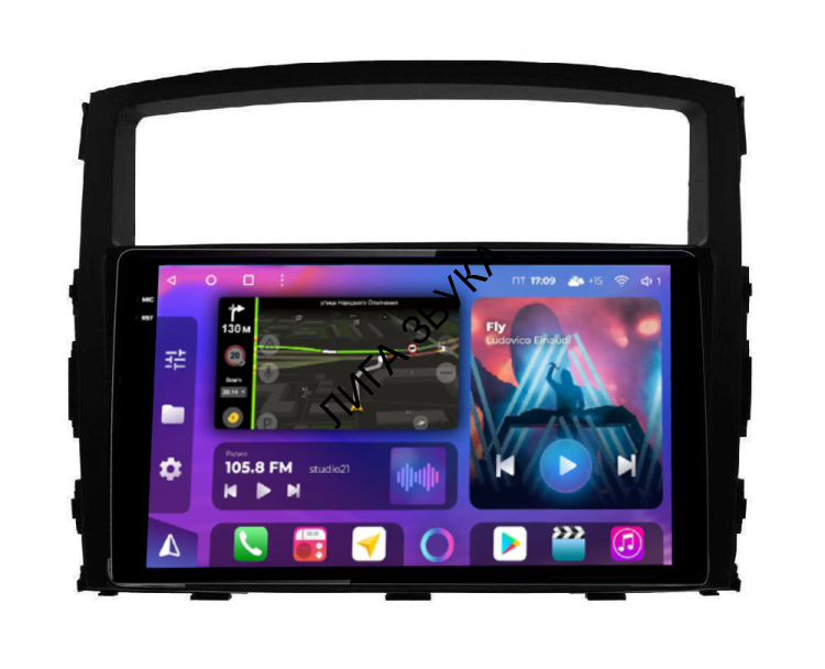 Штатная магнитола Mitsubishi Pajero FarCar s400 2K Android  (XXL1009M)