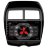Штатная магнитола Mitsubishi ASX 2010+ Subini MSB102Y