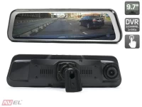Потоковое зеркало заднего вида Avis AVS0587DVROM (AVS0587DVR (Original mount)) с монитором, видеорегистратором и камерой заднего вида