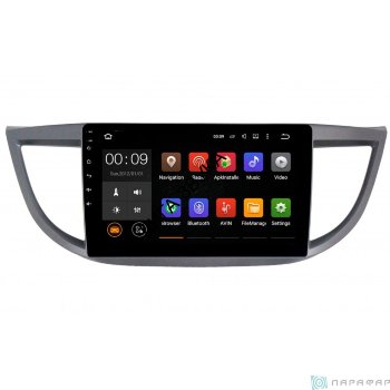 Штатная магнитола Honda CR-V 2012–2017 IV Parafar PF983LTX Lite Android  Parafar PF983Lite - Штатная магнитола Honda CR-V 4 Android   