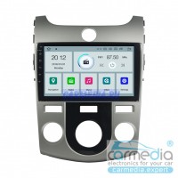 Штатная магнитола KIA Cerato TD, Forte TD, Naza Forte 2008-2013 CarMedia KD-9703 Android 9.0 DSP кондиционер