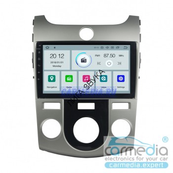 Штатная магнитола KIA Cerato TD, Forte TD, Naza Forte 2008-2013 CarMedia KD-9703 Android 9.0 DSP кондиционер Штатная магнитола KIA Cerato TD, Forte TD, Naza Forte 2008-2013 CarMedia KD-9703 Android 9.0 DSP кондиционер