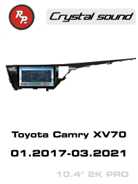 Штатная магнитола Toyota Camry XV70 2017-2021 RedPower 85331PRO