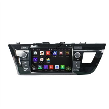Штатная магнитола Toyota Corolla E180 / E170 2012-2016 Carmedia KD-8014 Штатная магнитола для Toyota Corolla 2013-2016 E180 дорестайл, вместо штатной рамки - CarMedia KD-8014 на Android 5.1.1