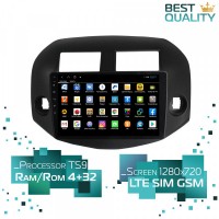 Штатная магнитола Toyota RAV4 2006-2012 Parafar PF018AHD-Low Android