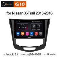Штатная магнитола Nissan Qashqai II 2014+, X-Trail 2015+ T32 климат-контроль Roximo Ownice G10 S1668E Android 8.1  