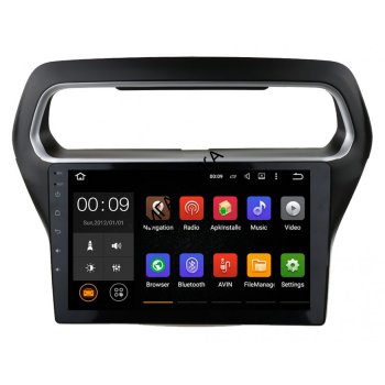 Штатная магнитола Ford Escort 2015-2017 China Roximo RX-1714 4G LTE Штатная магнитола Roximo 4G RX-1714 для Ford Escort
