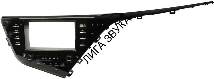 Штатная магнитола Toyota Camry XV70 01.2017-03.2021 с цельным климатом RedPower 85431PRO