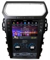 Штатная магнитола Ford Explorer 2015-2019 Synq 2 / 3 Carmedia ZF-1263-S2-DSP / ZF-1263-S3-DSP Tesla Style DSP