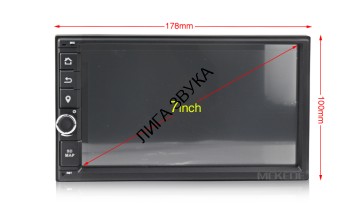 Штатная магнитола 2DIN Universal 7" Carmedia MKD-7063-P30 Android  Штатная магнитола 2DIN Universal 7" Carmedia MKD-7063-P30 Android 
