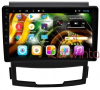 Штатная магнитола SsangYong Actyon 2011-2013 Carwinta CF-3370T8 Android 8.1  