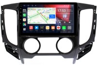 Штатная магнитола Canbox L-Line 4169-9339 Mitsubishi L200 5 (2015-2019) (с кондиционером, глянцевая) Android (4G-SIM, 2/32, TS18, DSP, QLed)