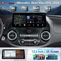 Штатная магнитола 12.3' Mercedes-Benz Vito 2016-2018 RedPower 75668 XL Hi-Fi